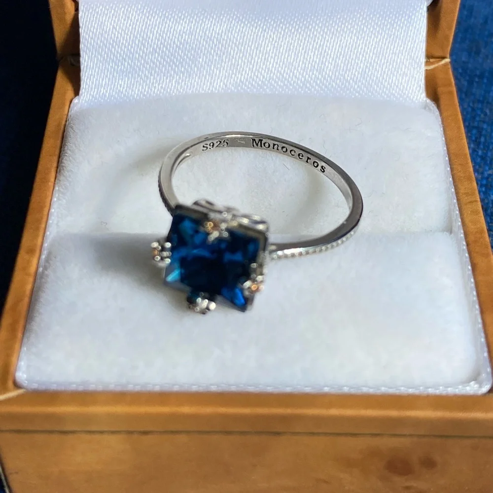 Set of 3 sterling silver Stargazing rings - Picture 3 of 8